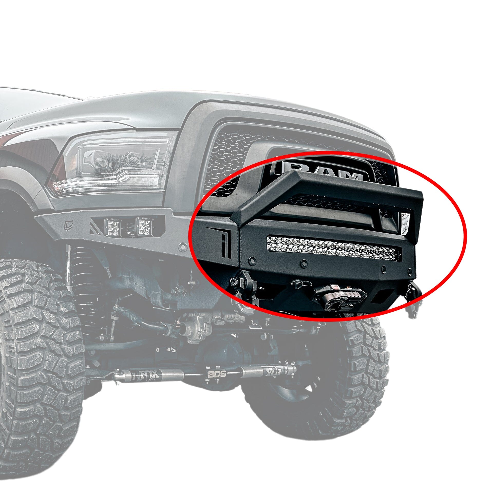 Brush Guard Light Mount Add-On Option (STINGER)